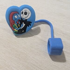 🎀$5 The Nightmare Before Christmas Jackskellington Sally Straw Charm